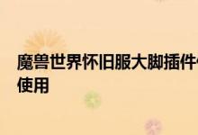 魔兽世界怀旧服大脚插件使用指南：一步步教你如何安装与使用
