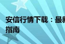 安信行情下载：最新市场走势分析与数据下载指南
