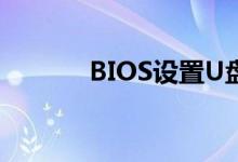 BIOS设置U盘启动的详细步骤