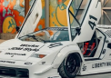 帕加尼的CountachbyLibertyWalk在TAS2024HentaiBest上是汽车文化挪用