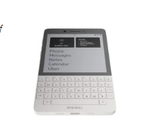 MinimalPhone带有电子墨水显示屏和完整键盘的低价智能手机